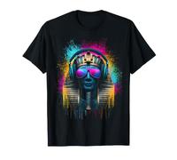 Sphinx Wearing Headphone T-Shirt