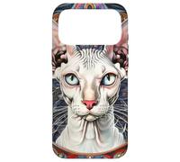 Sphynx cat Mandala Case for iPhone 17 Pro Max
