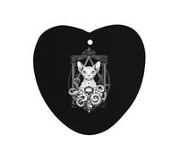 Sphynx Cat Octopus Skull Tentacles 1Pcs Car Air Freshener Automotive Aromatherapy Tablets Hanging Scented Cards for Room Bathroom Love form