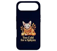 Sphynx Cat Too Cold For A Sphynx Fall Halloween Pet Owners Case for iPhone Air