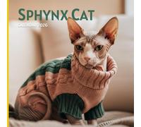 Sphynx Cats 2026 Calendar: Elegant Hairless Cat Breed in Stunning Photography