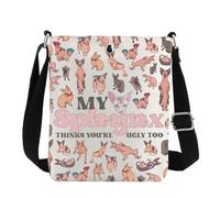 Sphynx Cats Crossbody Bag Hairless Mom Gifts My Sphinx Cat Thinks You're Ugly Too Hairless Messenger Bag (Sphynx Cat CB uk2)