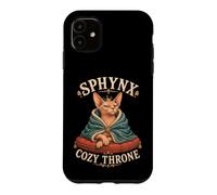 Sphynx Cozy Throne Case for iPhone 11
