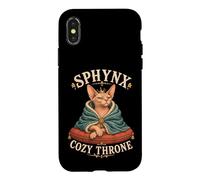 Sphynx Cozy Throne Case for iPhone X/XS