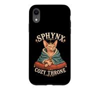 Sphynx Cozy Throne Case for iPhone XR