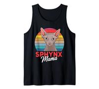 Sphynx Mama Cat Sphinx Hairless Cat Owner Lovers Gift Tank Top