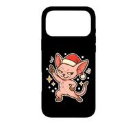 Sphynx Santa Cat Holiday Pose Case for iPhone 17 Pro Max