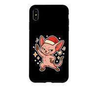 Sphynx Santa Cat Holiday Pose Case for iPhone XS Max