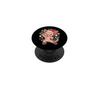 Sphynx Santa Cat Holiday Pose PopSockets Adhesive PopGrip