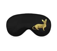 Sphynx Sphinx Cat Kitten Sleep Eye Mask Soft Eye Covers Blocking Lights Blindfold with Adjustable Strap for Travel Nap