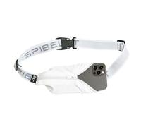 SPIbelt Original Pocket Running Belt for Women Men, Phone Holder for Running, Running Fanny Pack, Holder for Phone, No Bounce Running Waist Pack, Expandable, Adjustable., White/White Zipper, XL