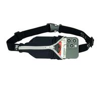 SPIbelt Running Belt - Black with Pink Zipper, 24" Through 47"
