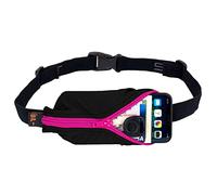SPIbelt Running Belt Large Pocket, No-Bounce Bum Bag for Runners, iPhone 6 7 8-Plus X Athletes and Adventurers Hot Pink Zipper