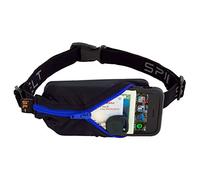 SPIbelt Running Belt Original Pocket, No-Bounce Waist Pack for Runners, iPhone 6 7 8 X, Made in USA for Men and Women, Workout Fanny Pack, Adjustable One Size, Expandable Pouch, Blue Zipper