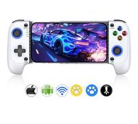 Spican Mobile Game Controller for iPhone/Android, Hall Effect Phone Controller Support Phone Case,Game Controller with RGB for Xbox,for PlayStation,Cloud/Steam Gaming, Not for Super Nintendo Games