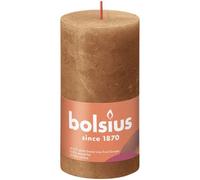 Spice Bolsius Rustic Shine Pillar Candle 130 X 68 mm - Brown