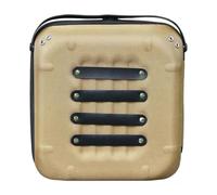 Spice Bottle Storage Bag, Camping Tools Carrying Bag, Portable Camping Gear Container for Fishing, Survival, Trekking, Khaki