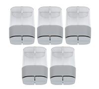 Spice Dispenser, Convenient 4 in 1 Spice Container Versatile Plastic Handle Transparent with Sealed Lid for Restaurant for Home for Kitchen