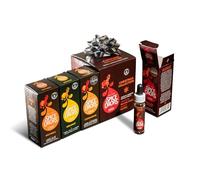 Spice Drops Christmas Spice Collection - with Cinnamon, Orange, Mulling Spices and Nutmeg Spice Drops - Great Taste Award Winning Christmas Spices Gift Set (4 x 5 ml Bottles)
