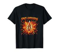 Spice Explosion Hot Sauce Chaos Fire Graphic T-Shirt