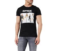 Spice Girls Men's Mespicets004 T-Shirt, Black, XS