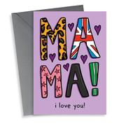 Spice Girls Mothers Day Card | Card for Mum | Card for Mama