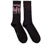 Spice Girls Unisex Adult Silhouette Socks (7 UK-11 UK) (Black)