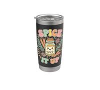 Spice It Up Kawaii Cute Seasoning Jar Design Stainless Steel Insulated Tumbler