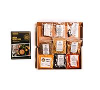 Spice Kitchen 9 Indian Spice Collection, individual spice packs, including Award Winning, amazingly fragrant Garam Masala