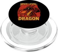 Spice Level Dragon Hot Chili Pepper Eater PopSockets PopGrip for MagSafe
