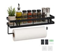 Spice rack, wall-mounted kitchen shelf & organiser, shower/bathroom shelf