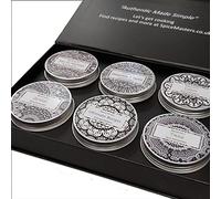 Spice Set - 6 Tantalising Spices for Cooking - Beautiful presentation - Premium Hand Blended 100% No Additvies - Lots of Free Recipes with Videos.