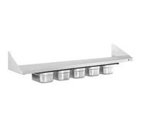 Royal Catering Spice Shelf - 5 x 1/4 GN - 120cm RCWR-5 GN1/4