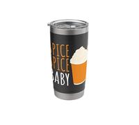 Spice Spice Baby Nice Cute Fall Autumn Pumpkin Spice Stainless Steel Insulated Tumbler
