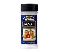 Spice Supreme M.S.G. Monosodium Glutamate, plastic shaker, 4.25-oz.