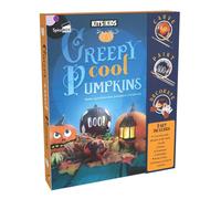Spicebox Kits for Kids Creepy Cool Pumpkins in Blue SpiceBox Blue