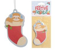 Spiced Orange Festive Friends Christmas Sloth Air Freshener