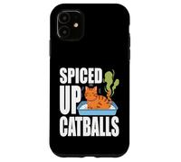 SPICED UP CATBALLS litter box smelly cat parent kitty owner Case for iPhone 11