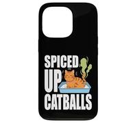SPICED UP CATBALLS litter box smelly cat parent kitty owner Case for iPhone 13 Pro