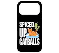 SPICED UP CATBALLS litter box smelly cat parent kitty owner Case for iPhone 17 Pro Max