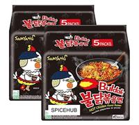 SPICEHUB SAMYANG Buldak HOT Chicken Flavour Ramen Noodles Pack of 10 BY SPI