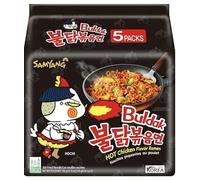SPICEHUB SAMYANG Buldak HOT Chicken Flavour Ramen Noodles, (Pack of 5)