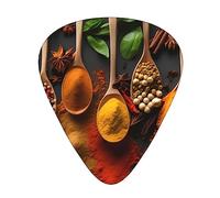 Spices Acoustic Guitar Picks - Premium Guitar Plectrum For Bass And Electric Guitar