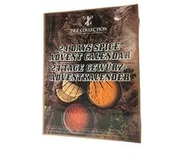 Spices and Herbs Advent Calendar 2025-24 Days Countdown to Christmas with Assorted Mini Spice Jars | Food Advent Calendar 2025 Women, Men, Chef, Cooking Enthusiast