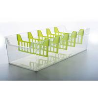 Spices Container Organizer 5 Compartments Storage Box Herbs Kitchen Plastic UK