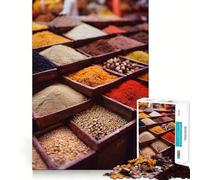 Spices Food And Kitchen 1000 Teenager Pieces Jigsaw Puzzle Brain Challenge Toy Home Activity Clear Cut Heartfelt Gift 38x52cm