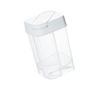 Spices Jars with Lid - Quantitative Spices Jars Empty Bottles with Double-Lid Design | Food Grade Leakproof Seasoning Containers for Spices, Sugar, Pepper