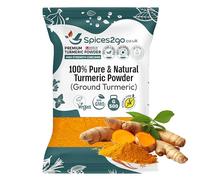 Spices2Go Premium Turmeric Powder - 100% Pure Turmeric Ground, Curcumin, Holud | Haldi | Haldar | Haladi, Long Shelf Life, GMO-Free, Made In Britain, Haldi, Tumeric (500G)