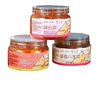Spicy and crispy dried radish, Korean sweet and spicy kimchi, mixed pickled vegetables, side dishes, chili sauce, Laba garlic, seasoning, Chinese specialty, condiment (Mix 3 flavors,3 cans)