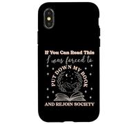 Spicy Book Lover If You Can Read This Dark Fairy Tales Merch Case for iPhone X/XS